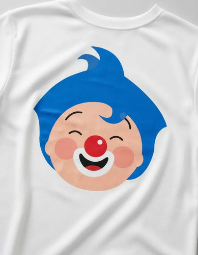 Camiseta Polar Manga Larga Polera Niño Plim Plim Cabeza