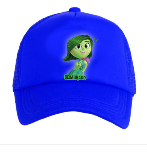 Jockey Gorro Niños Intensa Desagrado Regalo Pelicula Mente