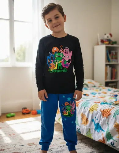 Pijama Largo Garten Of Banban Niños Algodón Personalizado