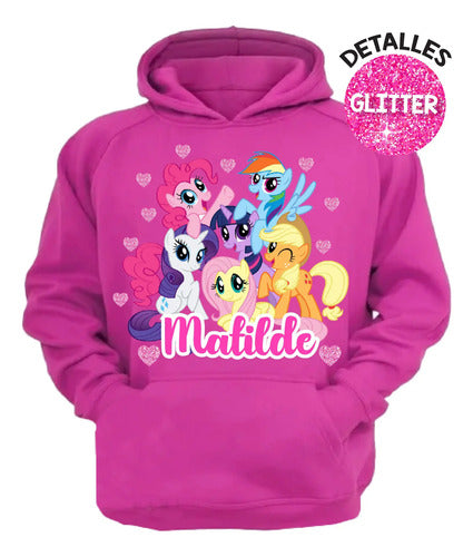 Buzo My Little Pony Pantalon Poleron Personalizado Niñas