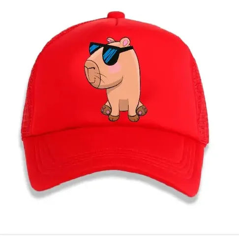 Jockey Gorro Niños Capibara Capybara Lentes
