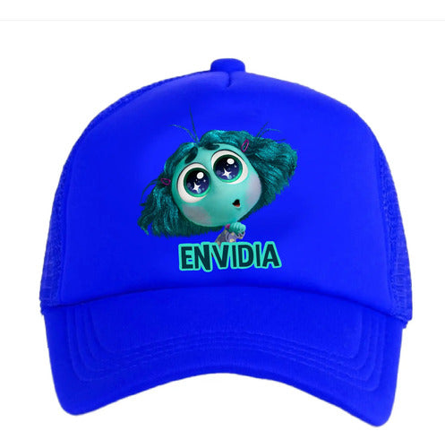 Jockey Gorro Niños Intensa Envidia Regalo Pelicula Mente
