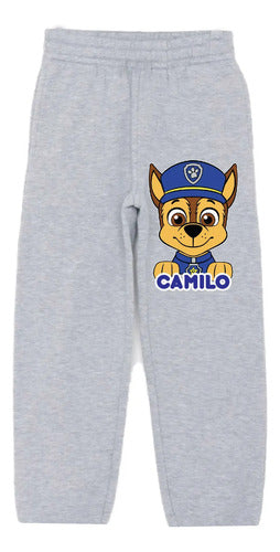 Buzo Chase Paw Patrol Poleron Pantalon Personalizad Niños
