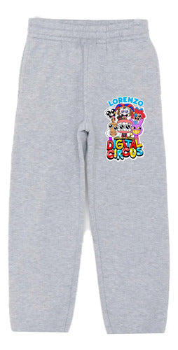Buzo Circo Digital Poleron Pantalon Personalizado Niños