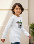 Camiseta Polar Manga Larga Polera Niño Rocky Paw Patrol