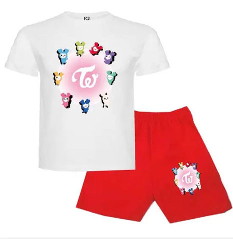 Pijama Corto Niños Algodon Twice Lovely Lovelies