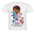 Polera Doctora Juguetes 2 Cumpleaños Personalizada Algodón