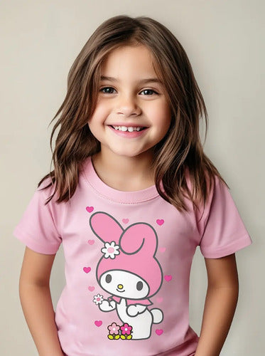 Polera My Melody Niñas Algodón 100%
