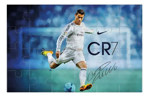 Puzzle Rompecabezas Ronaldo Cr7 Niños Regalo