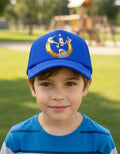 Jockey Gorro Niños Sonic Anillo Corriendo Regalo Navidad Azul