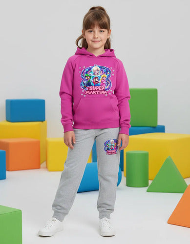 Buzo Pantalon Poleron Mario Galaxy Personalizado Niña