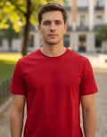 Polera Premium Algodón 100% Tallas Grandes Navidad Roja