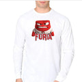 Camiseta Polar Larga Polera Niño Intensa Furia Mente