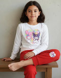 Pijama Largo Niñas Algodon My Melody Kuromi Corazón