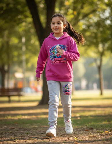 Buzo Pantalon Poleron Mario Galaxy Personalizado Niña
