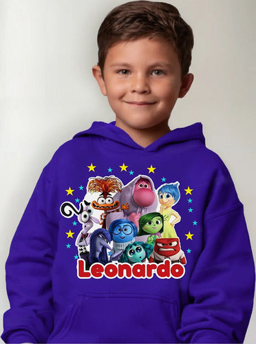 Polerón Intensamente 2 Pelicula Personalizado Niños Algodón
