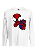 Camiseta Polar Manga Larga Polera Niño Spiderman Mini