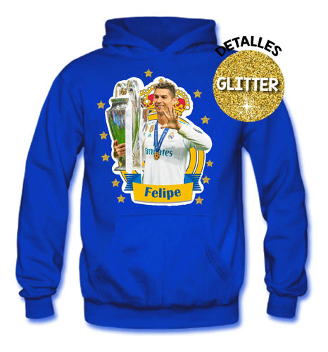 Buzo Ronaldo Futbol Poleron Pantalon Personalizado