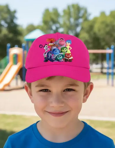 Jockey Gorro Niños Intensa Regalo Pelicula Mente
