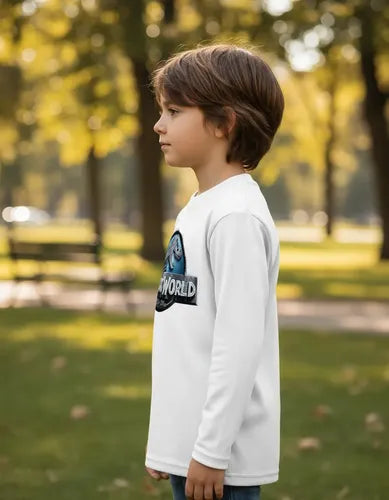 Camiseta Polar Manga Larga Polera Niño Jurassic World