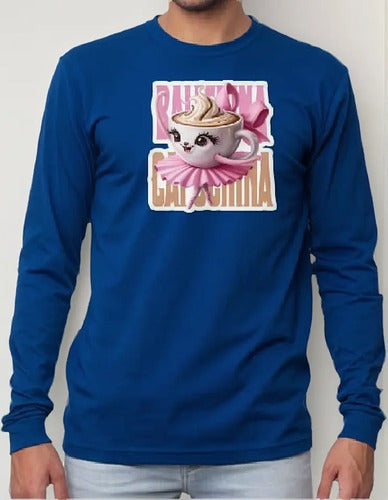 Polera Manga Larga Algodón Niñas Ballerina Capuchina Brainro