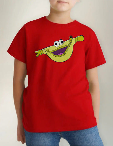 Polera Color Algodón 100% Niños Intensa Bolsi Mente