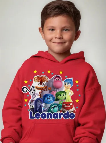 Polerón Intensamente 2 Pelicula Personalizado Niños Algodón