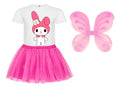Disfraz My Melody Tutu Polera Algodon Cumpleaños
