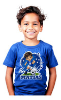 Polera Algodon 100% Futbol Personalizada Nombre Numero