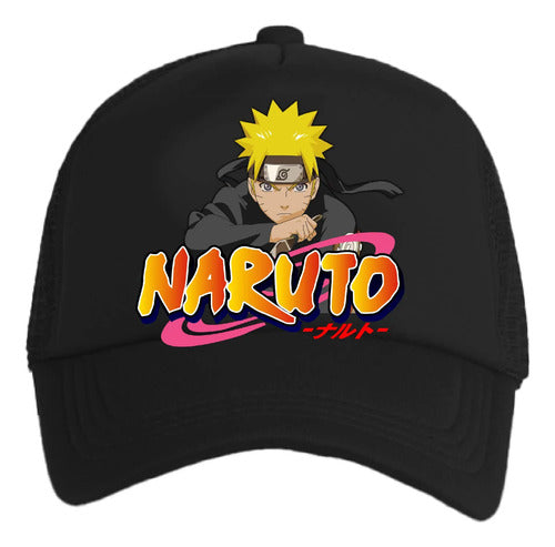 Jockey Gorro Niños Naruto Akatsuki Nube Regalo Navidad Negro