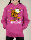 Polerón Garfield Personalizado Niñas Algodón