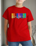 Polera Color Algodón 100% Niños Intensa Personajes Mente
