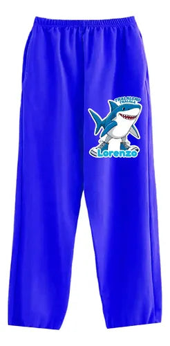 Pijama Largo Tralalero Tralala Niños Algodón Personalizado 2