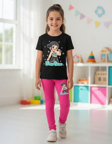 Polera Calza Zoey Huntrix Demon Hunters K Pop Personalizado