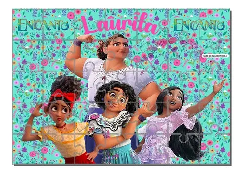 Puzzle Rompecabezas Encanto Pelicula Personalizado Niñas