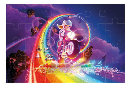 Puzzle Rompecabezas Princesa Peach Pelicula Niñas Regalo