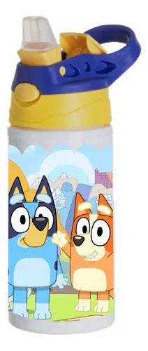 Botella Agua Colegio Pacman Personalizada Niños