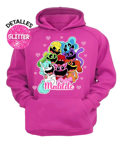 Buzo Smiling Critters Poppy Playtime Niña Personali