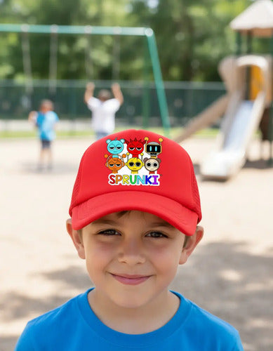 Jockey Gorro Niños Sprunki Roblox