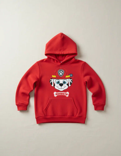 Polerón Marshall Paw Patrol  Personalizado