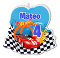 Vela De Cumpleaños Hot Wheels Personalizada