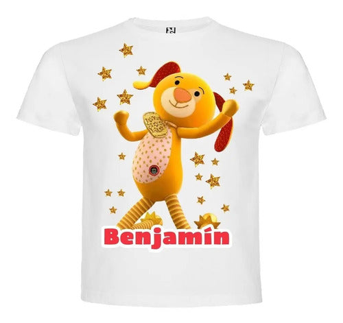 Polera Estampada Cumpleaños  Goldy- Duendes Mágicos