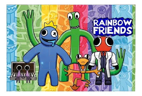 Puzzle Rompecabezas Rainbowfriends Roblox Niños Regalo