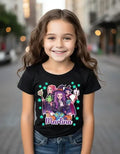 Polera Huntrix Halloween Guerreras K Pop Personalizada Niña