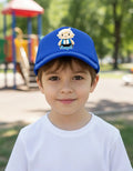 Jockey Chuy Mine Niños Personalizado Ajustable Azul Talla Niños Chuymine