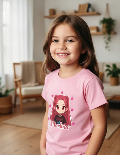 Polera Mira Huntrix Demon Hunter K Pop Personalizada Niñas
