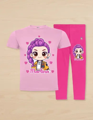 Polera Calza Rumi Huntrix Demon Hunters K Pop Personalizado