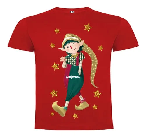 Polera Jaja Duendes Mágicos 2022 Personalizada Niños