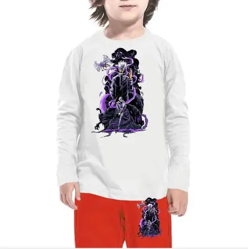 Pijama Largo Niños Algodon Jujutsu Kaisen Satoru Gojo
