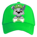 Jockey Rocky Paw Patrol 1 Niños Personalizado  Verde Talla Niños